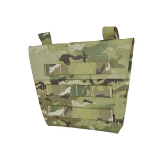 อุปกรณ์ทางยุทธวิธี Elytra แผ่นป้องกันขาหนีบรูปทรงสี่เหลี่ยมคางหมู (ไม่มีแผ่นรองด้านใน) กระเป๋าคาดเอวแบบสะพายข้าง กระเป๋าใส่แผ่นเกราะสำหรับเสื้อกั๊กทางยุทธวิธี <span class=keywords><strong>MU</strong></span> - Product Image 2