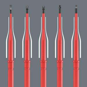 WERA - 05003448001 VDE Pozidriv PlusMinus destornillador intercambiable-EAN 4013288164025 1000V DESTORNILLADORES AISLADOS - Product Image 3
