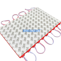 XINGLIGHT 6W Module de lumière LED à rangée unique haute luminosité 6 faces émettant étanche IP65 cote blanc chaud vert bleu couleur SMD