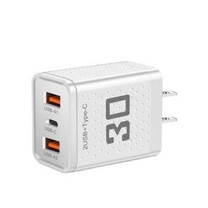 2 USB <b>Type</b>-<b>c</b> Fast Charger Mobile Phone EU/US/UK Plug Wall <b>Adapter</b> Charging Travel Chargers for Samsung - Product Image 2