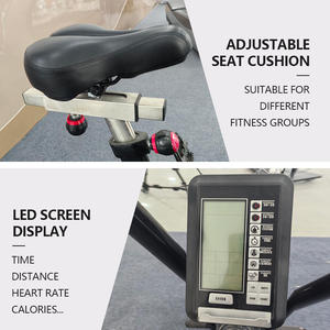 Bicicleta estática de aire para ejercicio cardiovascular disponible en rojo, azul y amarillo para gimnasio en casa o estudio. - Product Image 4