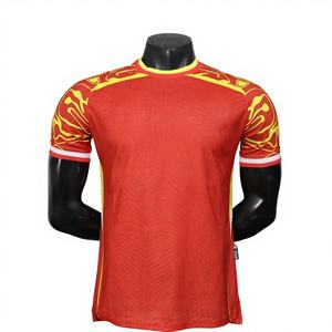 2026-2027 Maßgeschneidertes Fußballtrikot Größe 2XL Atmungsaktives Sommer-Shirt mit Kurzen Ärmeln Automatisierter Zuschnitt Maßanfertigung Afrika - Product Image 3