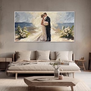SQ Portraits <span class=keywords><strong>de</strong></span> mariage personnalisés <span class=keywords><strong>sur</strong></span> <span class=keywords><strong>toile</strong></span> à partir <span class=keywords><strong>de</strong></span> photos Peintures à l'huile personnalisées pour photos <span class=keywords><strong>de</strong></span> mariage Cadeau commémoratif <span class=keywords><strong>de</strong></span> mariage - Product Image 6