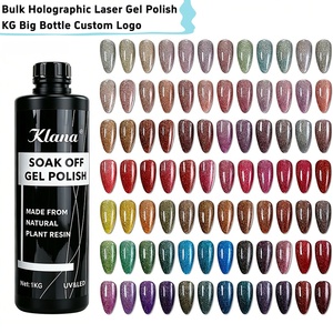 Gel de Uñas Holográfico Arcoíris al por Mayor con Purpurina, Lentejuelas Láser, Efecto Camaleón, Brillo Intenso, Removible con UV LED, Para Salón, Fiesta, DIY - Product Image 2