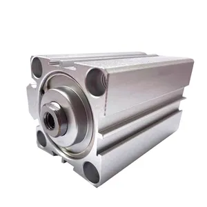 SDA Series Pneumatic Thin Cylinder Short Stroke Compact Aluminum SDA Airtac Air Cylinder SDA40X50-S