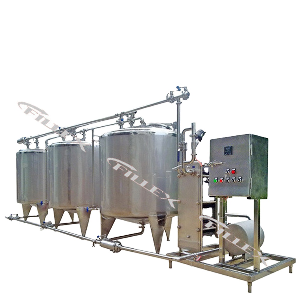 Пивоваренное оборудование, пивоваренное оборудование с системой очистки CIP