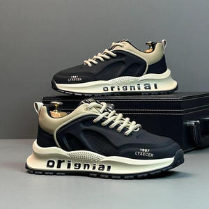 Zapatos deportivos de moda para el tiempo libre, suela suave y gruesa, transpirables, cómodos, antideslizantes, resistentes al desgaste, para correr, estilo walking para hombre. - Product Image 2