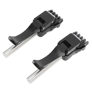1 paire de pinces à corder noires pour badminton Pinces volantes pour tennis Pinces de démarrage Accessoires pour outils de cordage - Product Image 4