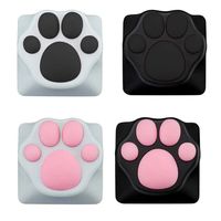 Personality Customized ABS Silicone Kitty Paw Cat Paws Pad Keyboard KeyCaps for Cherry MX Switches OEM CNC Machining