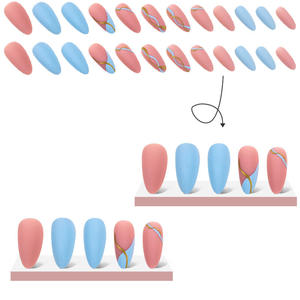 Nouvel arrivage d'<span class=keywords><strong>ongles</strong></span> OEM <span class=keywords><strong>faux</strong></span> <span class=keywords><strong>ongles</strong></span> pression <span class=keywords><strong>fantaisie</strong></span> pointe française amande <span class=keywords><strong>faux</strong></span> <span class=keywords><strong>ongles</strong></span> artificiels art pour femmes - Product Image 2