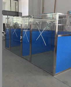 Enclos pour chien <span class=keywords><strong>complet</strong></span> RUN KENNEL 3'X4' W/3'X5' W/3'X6' W/3'X8' W avec quincaillerie en acier inoxydable et système de bol pour chien pivotant - Product Image 1