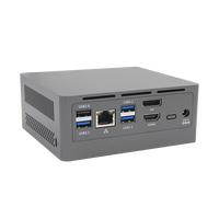 Shuangshenda Baru Tiba N100 Mini PC Gaming Intel Celeron N100 Quad Core 3200MHz DDR4 SO-DIMM M.2 NVMe SSD Win 11/Linux 256MB