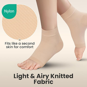 Kaus kaki penjepit pergelangan kaki & Kaki pereda Fasciitis Plantar inci tendiitis neuropatik kompresi jari terbuka - Product Image 2