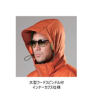 Manteau d'hiver unisexe Burtle coupe-vent avec fermeture éclair et grande capuche Noir Taille L 7211 pour l'automne/hiver - Product Image 2