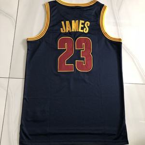 قميص كرة سلة جيمس رقم 23 بتصميم قديم بسعر الجملة، مطرز ثلاثي الأبعاد من البوليستر سريع الجفاف للرجال - Product Image 2