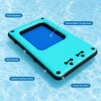 Île flottante gonflable en PVC pour loisirs, plateforme de yoga et de fitness, radeau sportif d'extérieur, série DT, 5-10 passagers