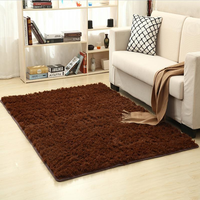 Tapis doux pour salon en peluche moelleux vert Shag tapis tapis non délestage intérieur moderne tapis flou pour enfants fille