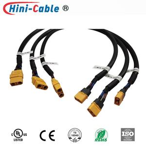 Cable LAN de moldeo por inyección personalizado CAT6 de 8 pines, cable de 90/180 grados 26AWGx4P con cubierta protectora, Cables de Control de red - Product Image 5