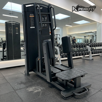 Machine Commerciale Réglable à Poids pour Abducteurs et Adducteurs de la Hanche, Double Fonction, Entraîneur de Cuisses Intérieures et Extérieures, Entraînement de Force en Salle de Sport