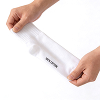 Chaussettes de sport antidérapantes en coton renforcé 10A antibactériennes - Panneaux en maille respirante - Vente en gros et au détail