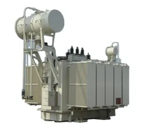 Three Phase Two Winding Oil Immersed High Voltage 110kv 66kv Copper 10000kva Ynd11 Oltc Power Transformer