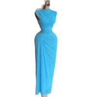 Robe longue plissée unie pour femme, nouvelle collection automne 2025, style élégant et amincissant, coupe ajustée, Europe