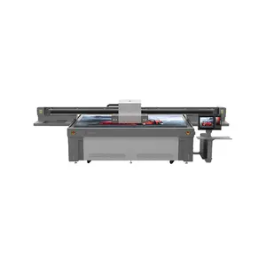 UV 2513 model printer machine large platform Ricoh industrial printer machine for glass wood metal printing