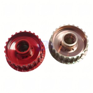 ดรัมคลัตช์ CNC Machined สำหรับเกียร์อัตโนมัติแบบขยายความจุสำหรับงานหนัก รุ่น 8HP70  วัสดุอะลูมิเนียม 7075-T6  38 สลายน์ ผลิตด้วยเครื่อง CNC - Product Image 1