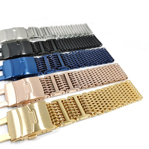 <span class=keywords><strong>Bracelet</strong></span> <span class=keywords><strong>de</strong></span> chaîne en métal <span class=keywords><strong>de</strong></span> maille <span class=keywords><strong>de</strong></span> requin en acier inoxydable <span class=keywords><strong>de</strong></span> qualité supérieure 20 22 24mm <span class=keywords><strong>boucle</strong></span> <span class=keywords><strong>de</strong></span> déploiement <span class=keywords><strong>Bracelet</strong></span> <span class=keywords><strong>de</strong></span> <span class=keywords><strong>montre</strong></span> milanais <span class=keywords><strong>Bracelet</strong></span> réglable - Product Image 6