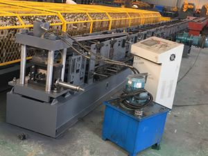 Hoàn toàn tự động Kho Giá Kệ dây chuyền sản xuất kim loại lưu trữ Kệ giá cuộn hình thành máy - Product Image 3