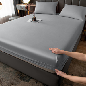 Ensemble de lit imperméable en coton lavable et doux pour la peau Couvre-matelas une pièce Séparez la saleté et l'urine - Product Image 1