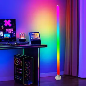 Ev atmosfer ışığı nordic odası Morden akıllı WiFi App DIY USB RGB akıllı işık