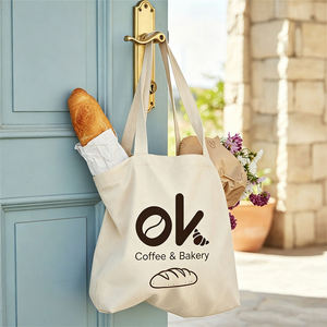 Bolsas de Compras de Lona con Cierre Personalizadas al por Mayor de Fábrica, Impresión de Logotipo en Color Personalizado, Bolsas para Mamá, Bolsa de Compras de Gran Capacidad - Product Image 4