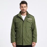 Veste tactique de terrain Woodland BDU pour hommes, pour entraînement en extérieur, OEM personnalisé, ISO CE