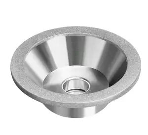 CBN Grinding Wheel Diamond Taper Cup Grinding Wheel For Hard Alloy Milling Cutter