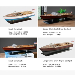 Modelo de <span class=keywords><strong>Barco</strong></span> de Madera <span class=keywords><strong>RIVA</strong></span> AQUARAMA de Diseño Personalizado Aprobado por el Fabricante, Barcos Artesanales, Decoración Náutica para el Hogar - Product Image 3