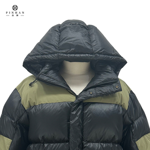 <span class=keywords><strong>Noir</strong></span> vert Patchwork court hommes <span class=keywords><strong>doudoune</strong></span> canard <span class=keywords><strong>doudoune</strong></span> patte résine fermeture éclair hiver <span class=keywords><strong>doudoune</strong></span> - Product Image 6