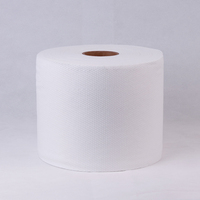 Tissu en feutre doux 100% polyester, non tissé, aiguilleté, thermocollant, imperméable, respirant, uni, entoilage