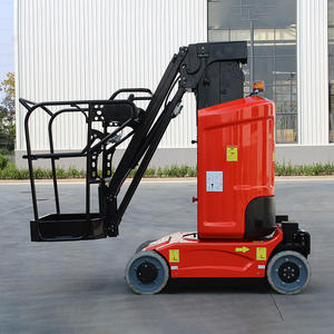 Plataforma Elevadora Telescópica Eléctrica <span class=keywords><strong>de</strong></span> Acero <span class=keywords><strong>de</strong></span> Gran Venta con Motor, Altura Máxima <span class=keywords><strong>de</strong></span> Elevación 11.2m para Trabajos <span class=keywords><strong>en</strong></span> Altura - Product Image 3