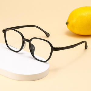 Gtp J10024 Monturas de gafas ópticas cuadradas para hombre Tr90 con montura completa y lentes AC, tendencia de moda 49 18 142 - Product Image 5