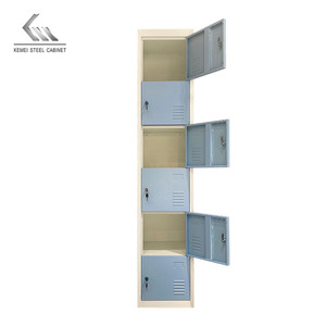 Bonne qualité Gym/dortoir/étudiant de l'école trucs utilisé 6 portes <span class=keywords><strong>en</strong></span> acier stockage vêtements <span class=keywords><strong>casier</strong></span> <span class=keywords><strong>en</strong></span> métal - Product Image 2