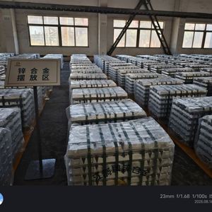 Lingots de zinc métallique brut de haute pureté 99,995 %, fournis directement par l'usine à un prix compétitif - Product Image 1