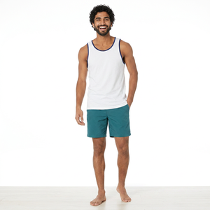 Customizable <b>Men's</b> Gym Fitness Tank Tops Breathable Sports Vest <b>for</b> Training OEM Customized Breathable <b>Singlet</b> - Product Image 1
