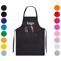 Tablier de Chef Blanc Personnalisé en Coton Naturel à Manches pour Adultes, Idéal pour la Cuisine Commerciale, le Barbecue, la Cuisson au Four, la Transformation Alimentaire et le Nettoyage