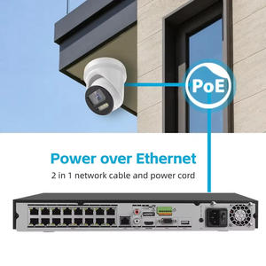 HIK-Vison 8MP NVR POE DS-7608NXI-K2/8P DS-7616NXI-K2/16P 16-Channel 4K AcuSense ctv IP videoregistratore di rete di sicurezza - Product Image 6