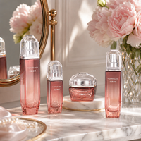 Flacon pulvérisateur vide personnalisé en verre pour sérum et crème, pot de crème pour la peau 50g 40ml 100ml 120ml, contenants d'emballage cosmétique en gros
