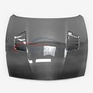 carbon fiber bonnet hood for Nissan 2009-2019 370Z Z34 v-aris style scoop