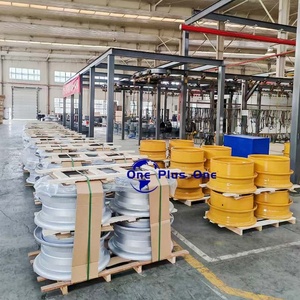 Llanta nueva original 569-30-73500 569-30-73501 569-30-73502 RIM ASS'Y para camión volquete de Komatsu de 21-30-30- - Product Image 6