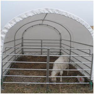 Tentes d'abri à vendre, préfabriquées en bâche PVC, étables pour bétail, tentes pour animaux, abris portables pour animaux d'élevage - Product Image 3