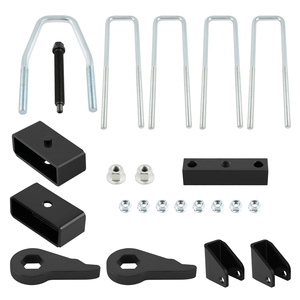 Kit de rehausse avant 3'' et arrière 2'' <span class=keywords><strong>MaXpeedingrods</strong></span> pour GMC Sierra 1500HD 2500HD 3500HD 8-TRÉNUES CHEVROLET 2001-2010 - Product Image 1